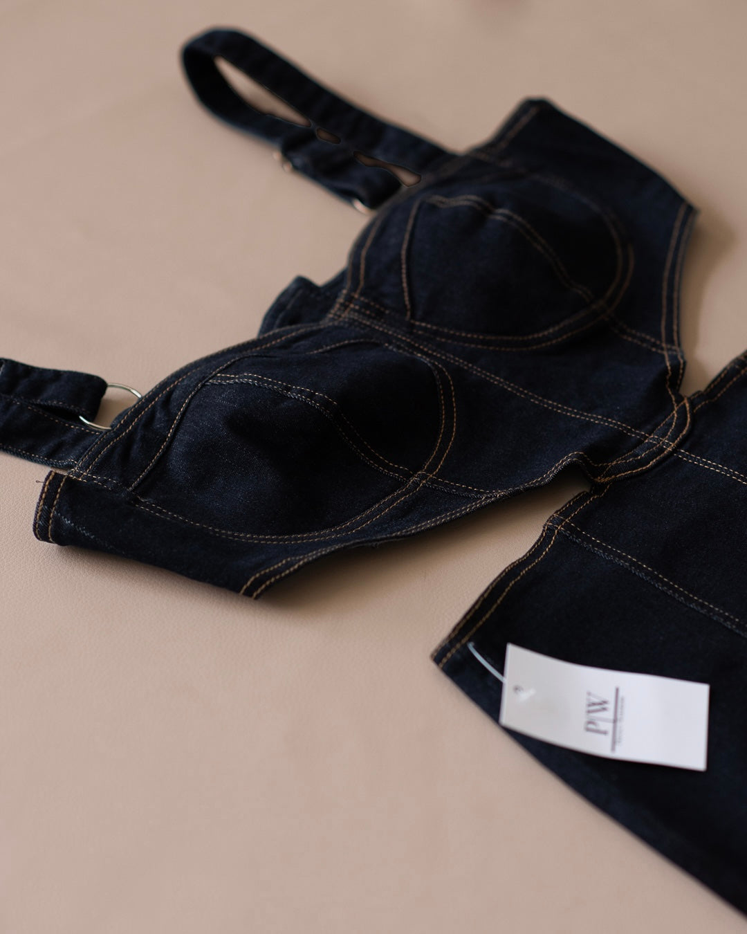 INDIGO BLUE DENIM MINI DRESS - MINI DRESS - DENIM DRESS - CUT OUT DENIM DRESS - BRUNCH OUTFIT - SUMMER OUTFIT - SPRING OUTFIT.
