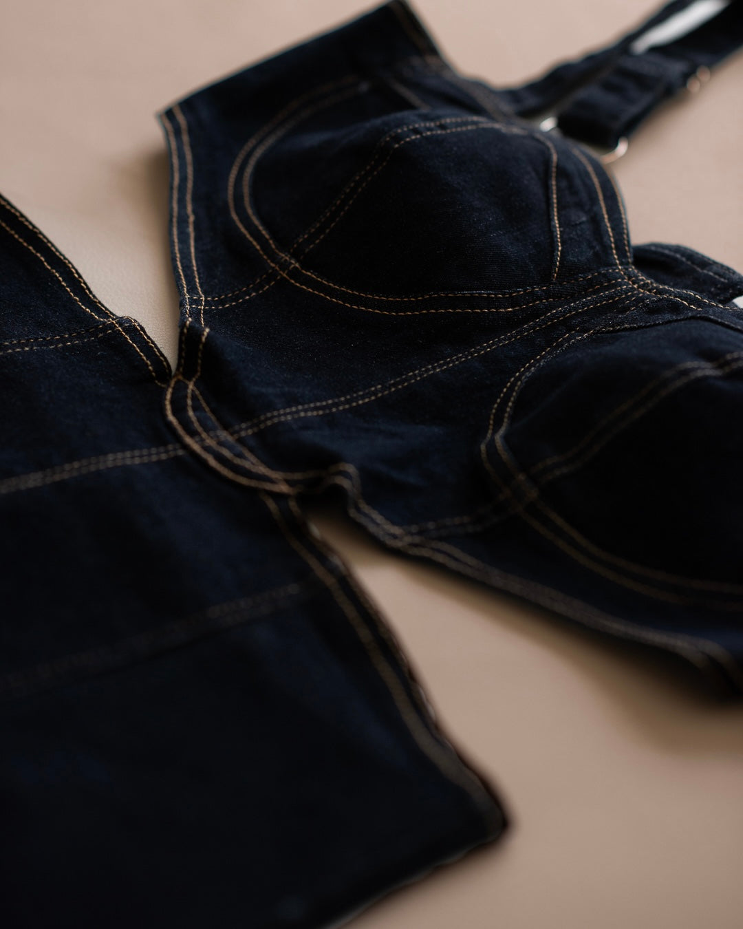 INDIGO BLUE DENIM MINI DRESS - MINI DRESS - DENIM DRESS - CUT OUT DENIM DRESS - BRUNCH OUTFIT - SUMMER OUTFIT - SPRING OUTFIT.