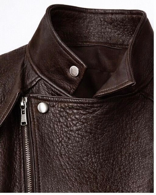 Bronx Cinch Waist Leather Jacket