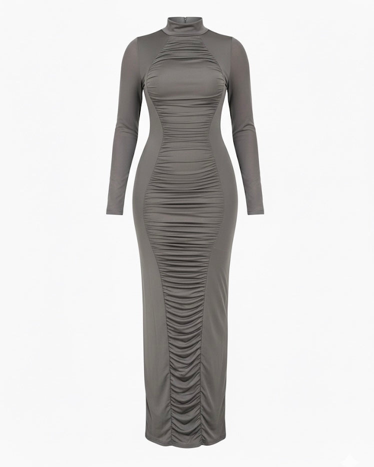 Giselle Ruched Maxi Dress