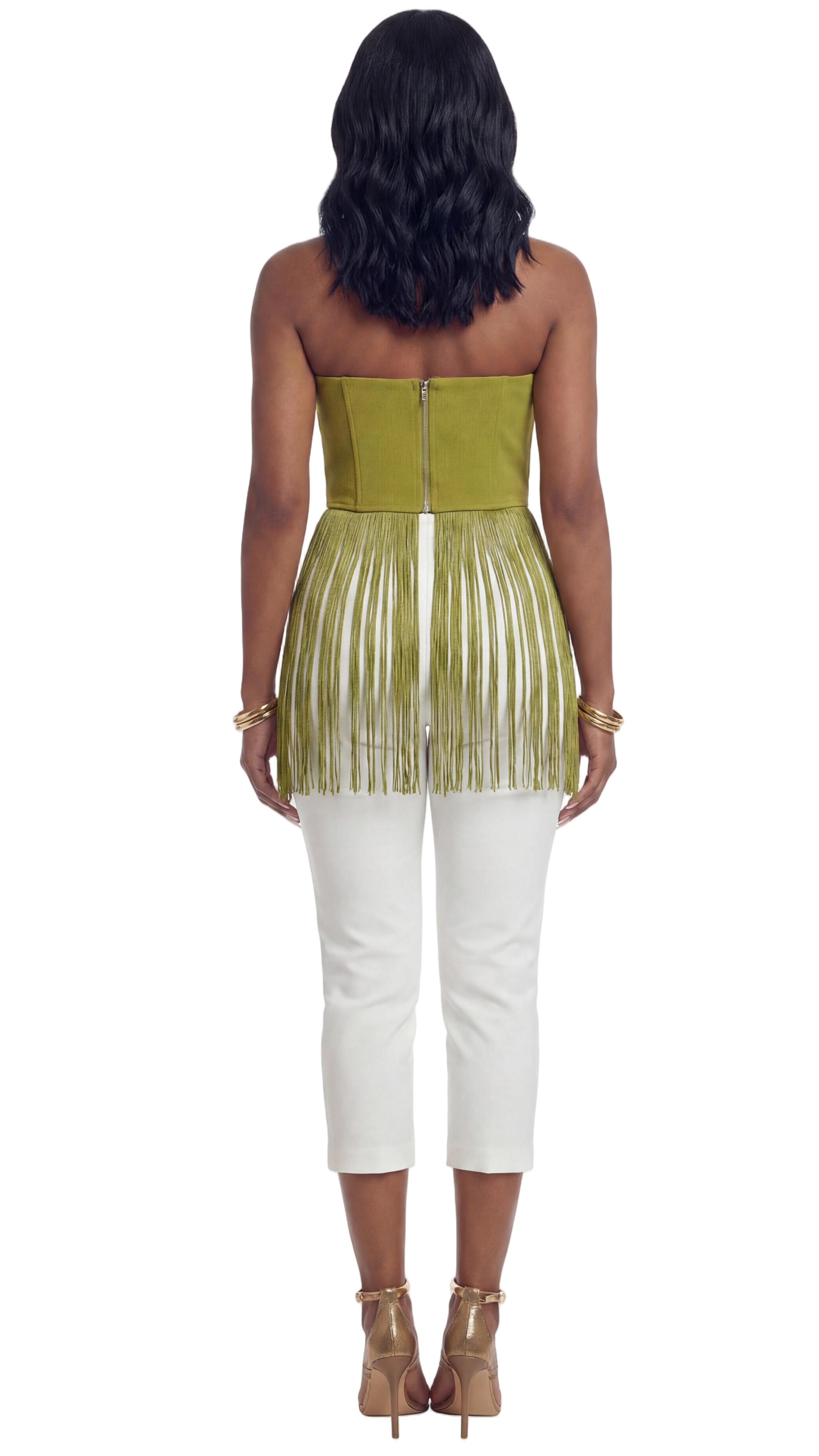 Habibi Fringe Tubetop