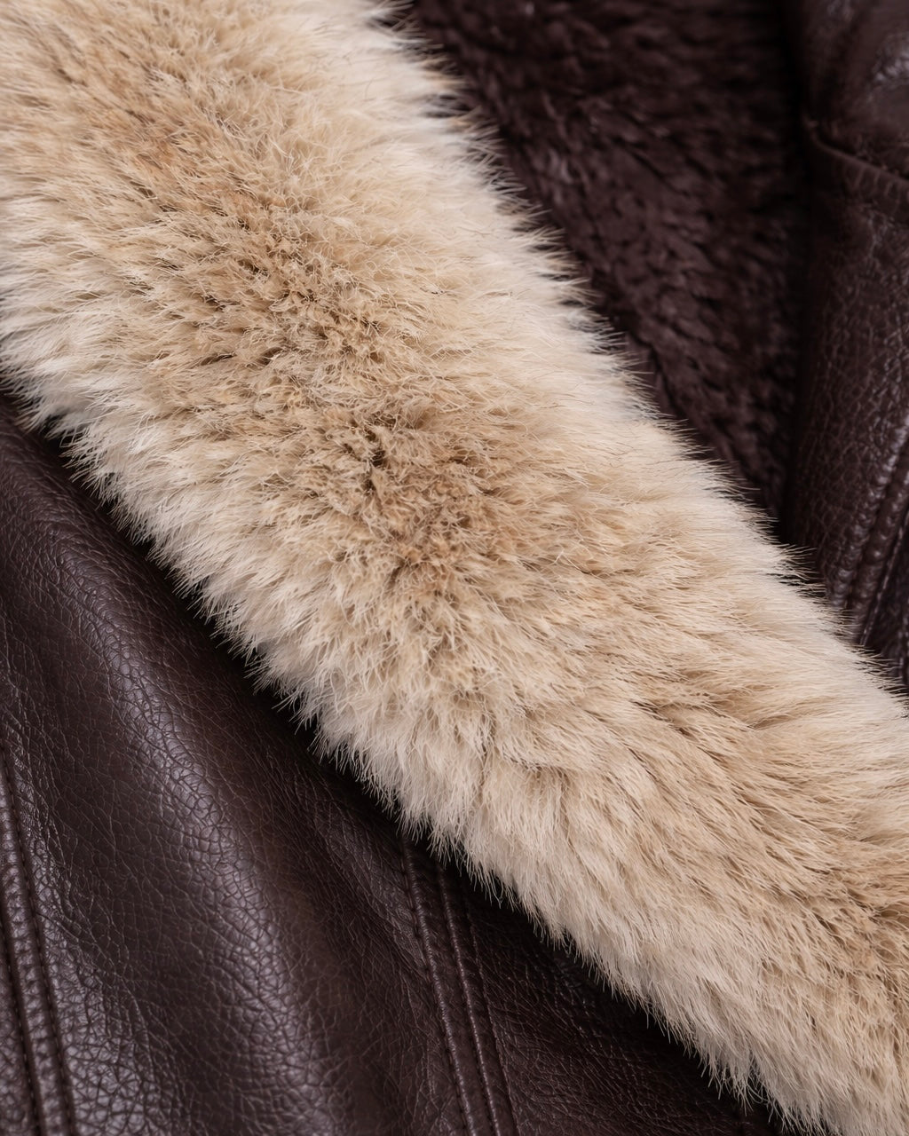 Harlem Fur Collar Leather Jacket