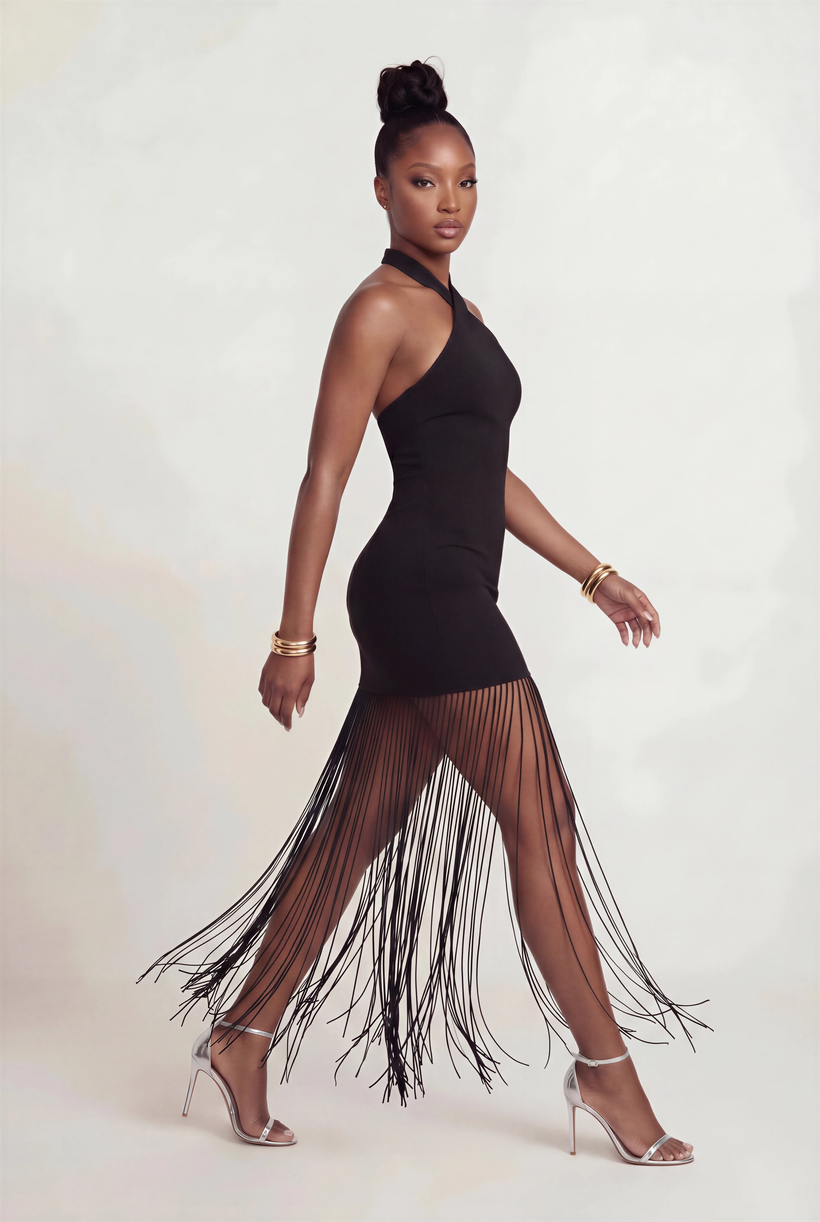 Stormi Fringe Dress