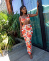 Flower Bomb Floral Maxi Skirt Set