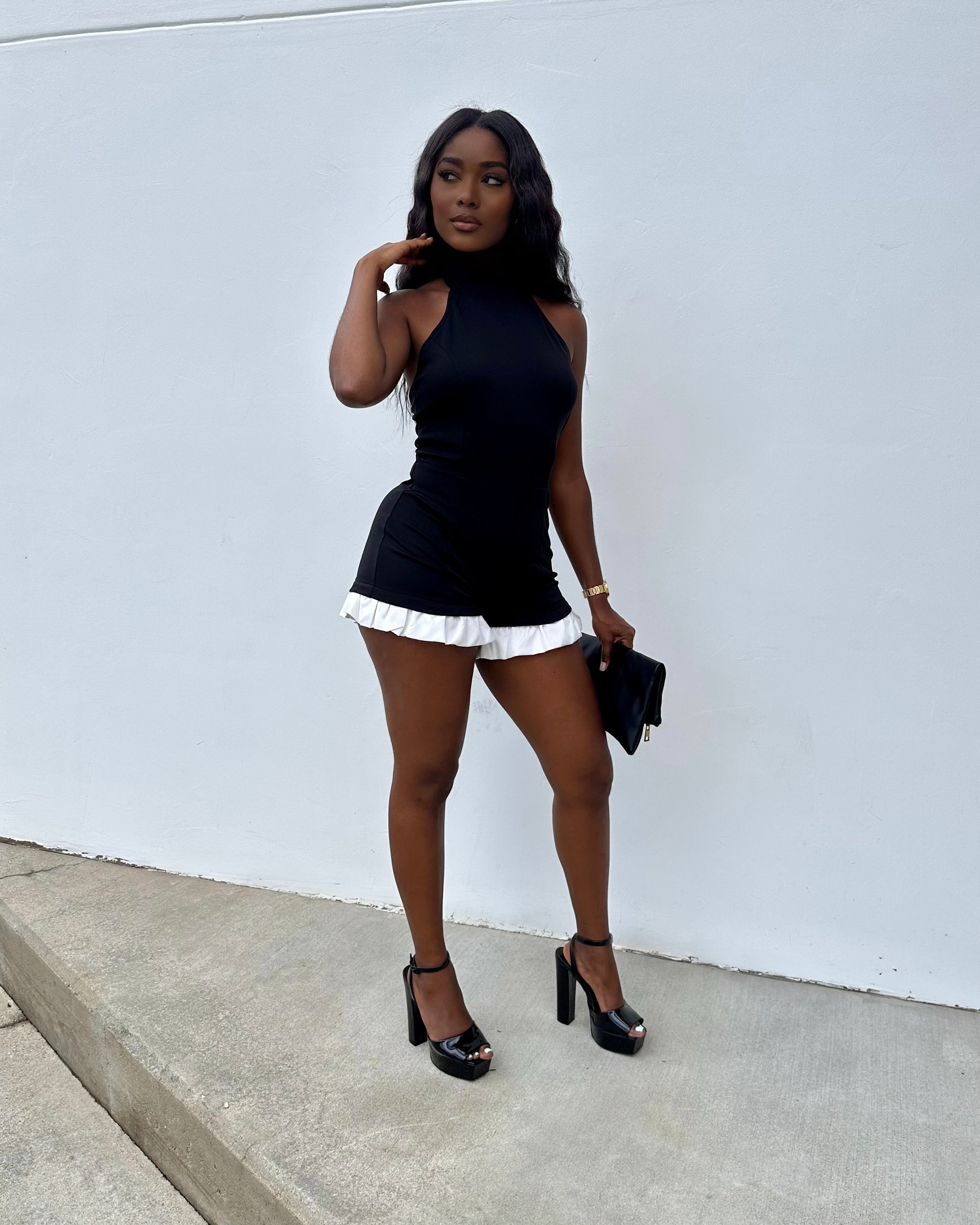 Posh Ruffle Romper