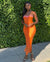 ORANGE MESH DRESS - ORANGE DRESS - MESH DRESS - ORANGE SPAGHETTI STRAP DRESS - WEDDING GUEST DRESS - SEXY DRESS - BIRTHDAY DRESS - GARDEN PARTY DRESS - CLASSY MIDI DRESS - CLASSY DRESS - MESH MIDI DRESS - ORANGE MIDI DRESS - SUMMER DRESS - SUNDRESS - VACATION OUTFIT - DINNER DATE DRESS - DATE NIGHT DRESS - ORANGE DRESS WITH PINK LACE 