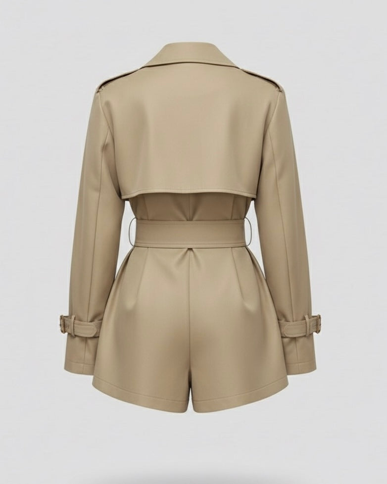 Iconic Trench Romper