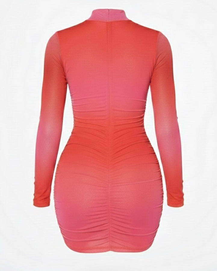 Heart Throb Sheer Mini Dress