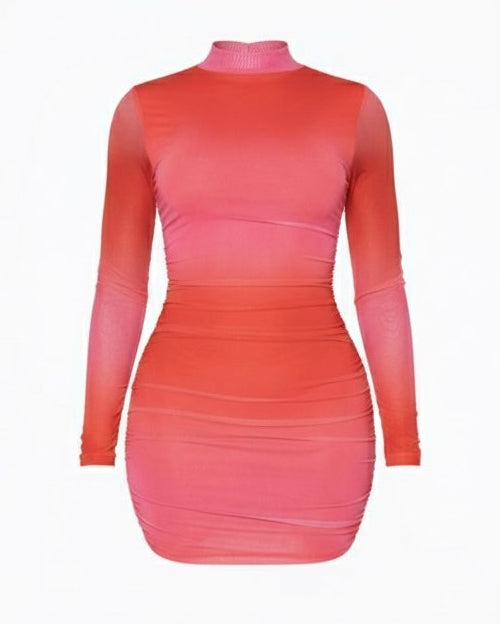 Heart Throb Sheer Mini Dress