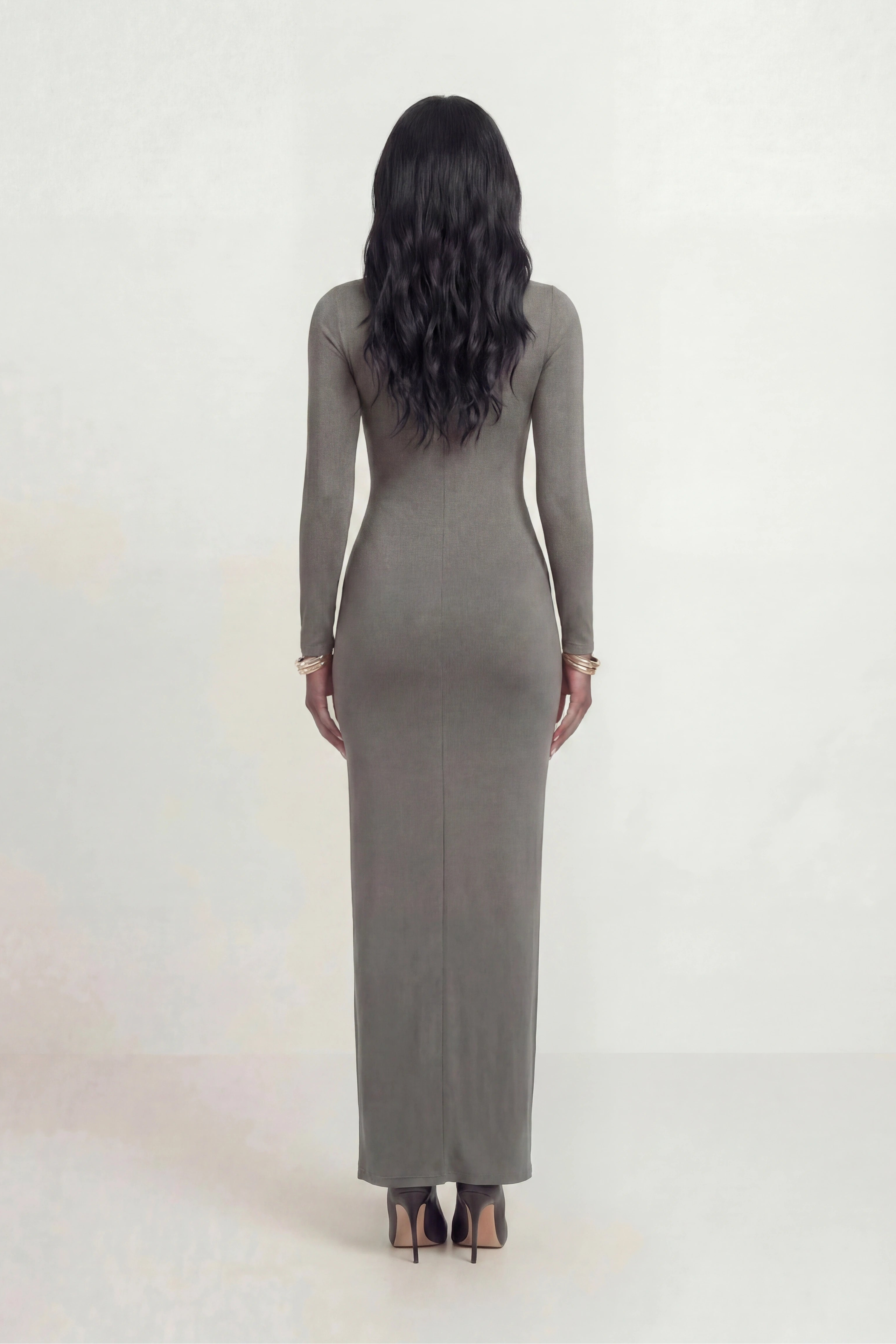 Giselle Ruched Maxi Dress
