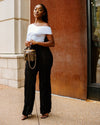Serenity Tulle Wide Leg Pants