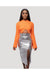 Kelly High Waisted Skirt - Silver